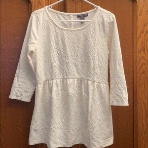 A Pea in the Pod peplum maternity top